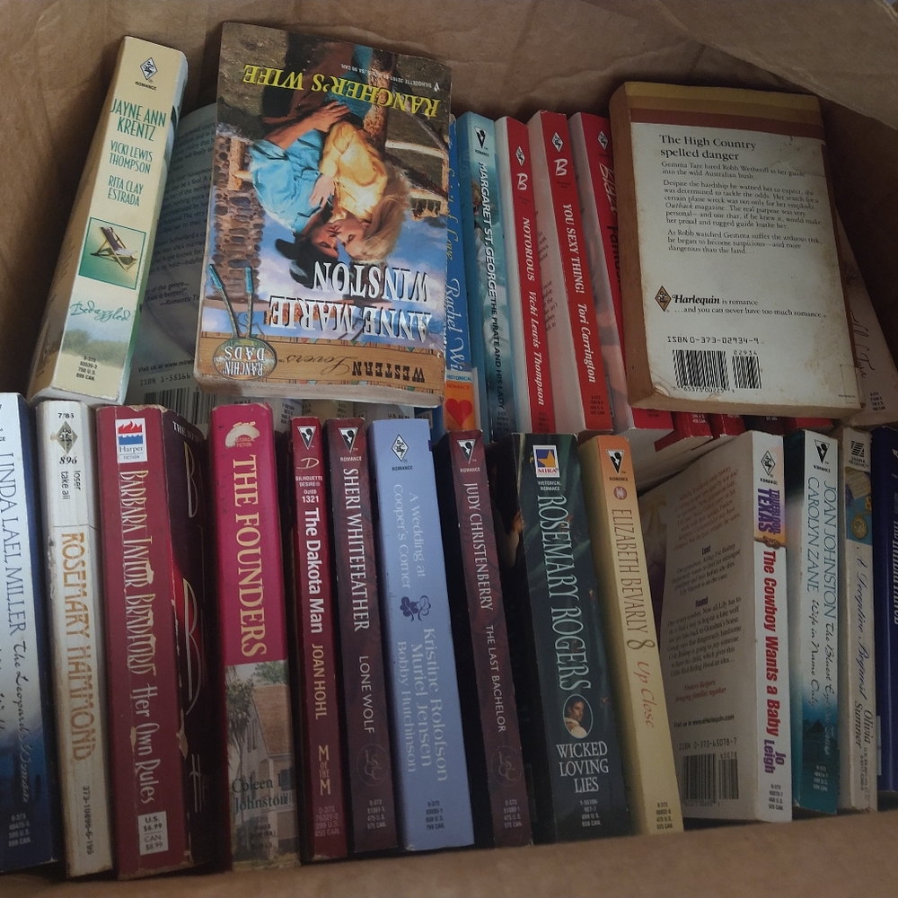 Clearance Mystery bundle of 9 or 10 Romance books